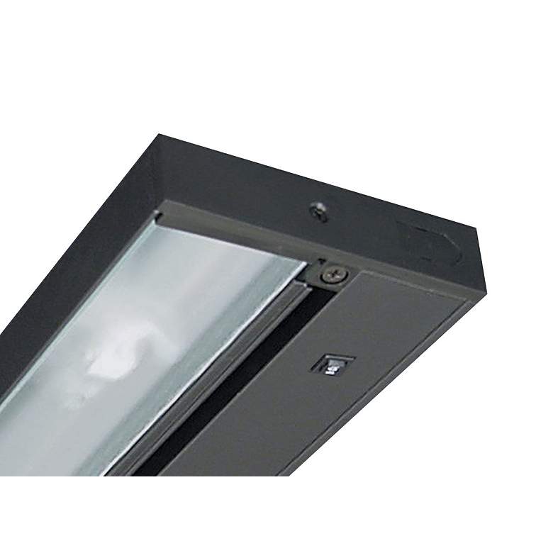 Image 1 14 inch Juno Pro-LED Black Hardwired Undercabinet Light