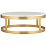 3_14" Marble and Gold Finish Pedestal Lamp Riser more views