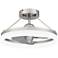 14" Quoizel Cohen Brushed Nickel LED Ceiling Fan with Remote