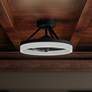 1_14" Quoizel Cohen Oil-Rubbed Fandelier LED Ceiling Fan with Remote