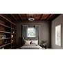 6_14" Quoizel Cohen Oil-Rubbed Fandelier LED Ceiling Fan with Remote more views
