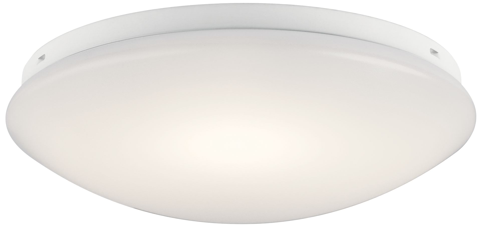 14-inch Round White LED Flush Mount