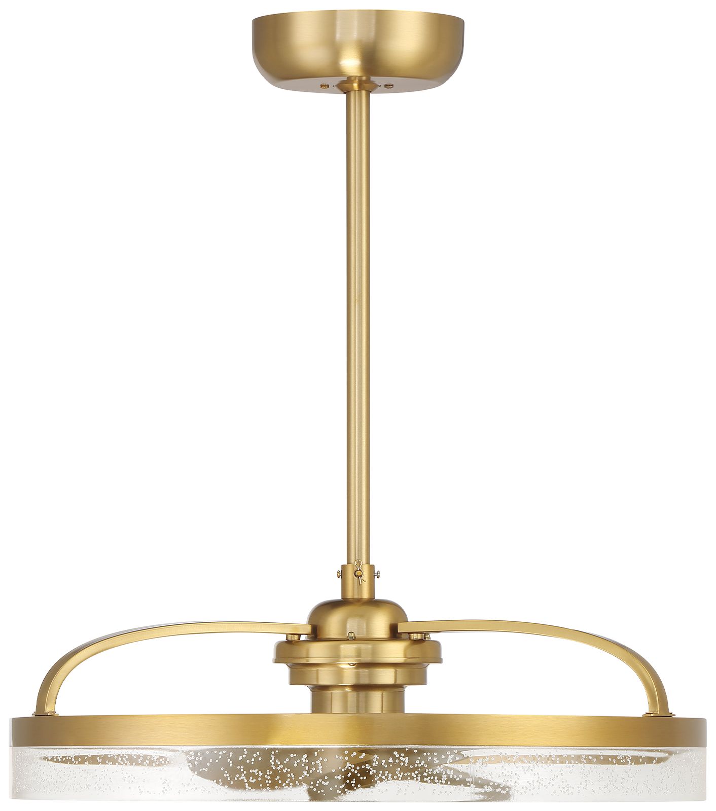 Image 4 14" Savoy House Lyria Warm Brass LED Fan D'lier (Fandelier) more views