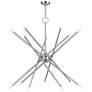 2_14 Light Brushed Nickel Extra Large Foyer Chandelier