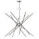 14 Light Brushed Nickel Extra Large Foyer Chandelier