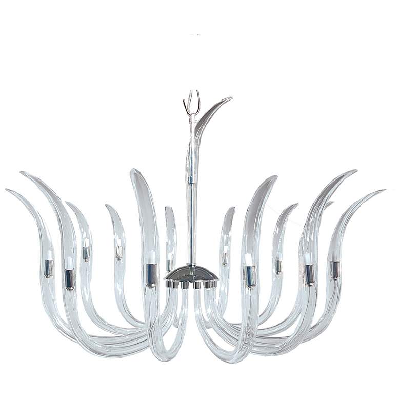 Image 1 14-Light Oval Chandelier