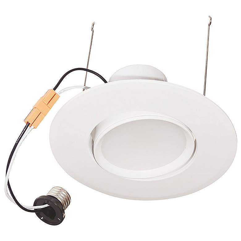 Image 1 14 Watt LED 6 inch Pivoting Recessed Downlight