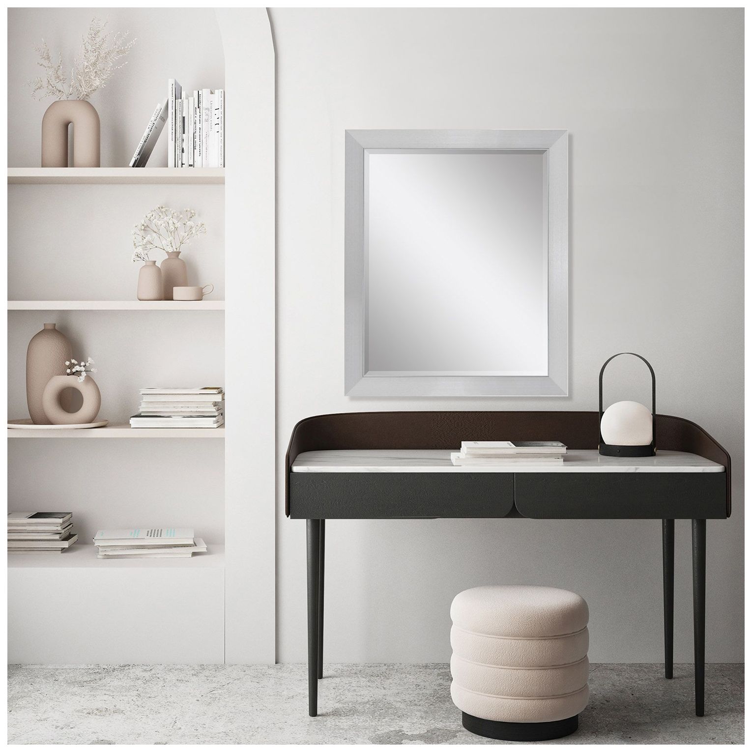 #144 Metallic Wall Mirror - 26" x 32"