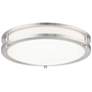 2_15 3/4" Wide Nickel LED Ceiling Light by Minka Lighting Inc.
