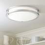 1_15 3/4" Wide Nickel LED Ceiling Light by Minka Lighting Inc.