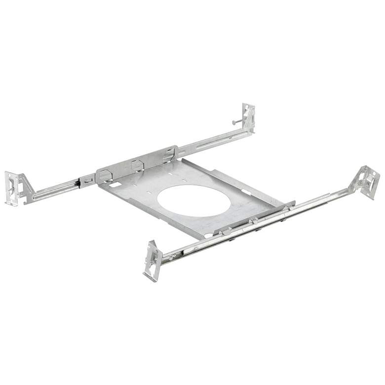 Image 1 15 3/4"W Steel New Construction Plate for 3 3/4" Recessed
