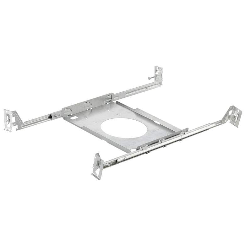 Image 1 15 3/4"W Steel New Construction Plate for 4 1/8" Recessed
