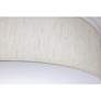 6_15 inch CCT Selectable Fabric Drum LED Decor Flush Mount Beige Fabric Shade more views
