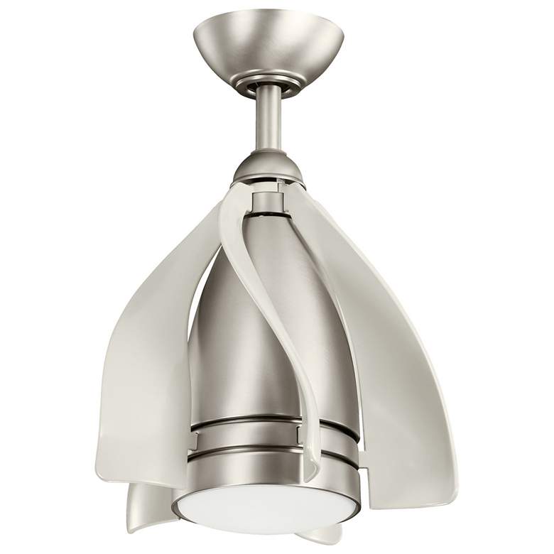 Image 3 15" Kichler Terna Brushed Nickel LED Ceiling Fan
