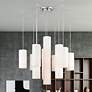Thumbnail1 of 15 Light Brushed Nickel Foyer Chandelier