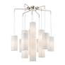 Thumbnail3 of 15 Light Brushed Nickel Foyer Chandelier more views