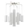 Thumbnail4 of 15 Light Brushed Nickel Foyer Chandelier more views