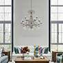 7_15 Light Brushed Nickel Foyer Chandelier more views