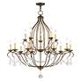 4_15 Light Venetian Golden Bronze Chandelier more views