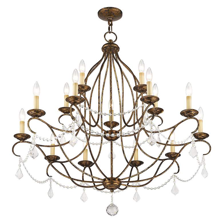 Image 6 15 Light Venetian Golden Bronze Chandelier more views