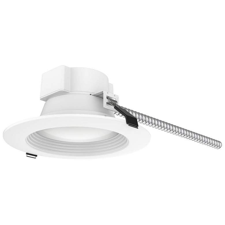 Image 1 15 Watt Commercial LED Downlight; 6 in.; CCT Adjustable; 120-277 volt