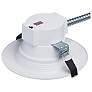 5_15 Watt Commercial LED Downlight; 6 in.; CCT Adjustable; 120-277 volt more views