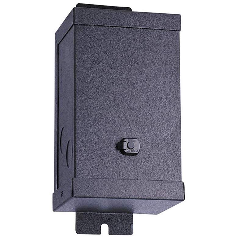 Image 1 150 Watt Black Hardwired Low Voltage Magnetic Transformer