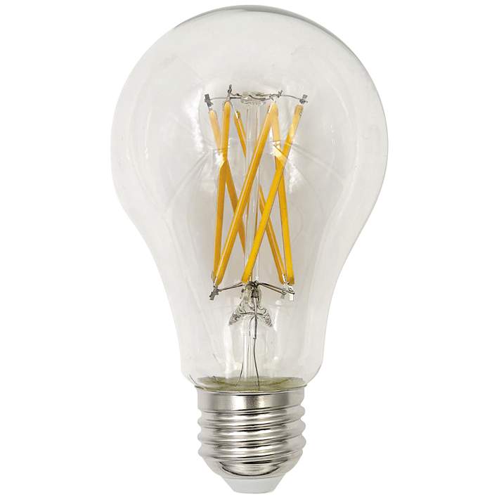 kooi Dood in de wereld filosofie 150 Watt Equivalent 15 Watt LED Dimmable Filament A23 - #76H28 | Lamps Plus