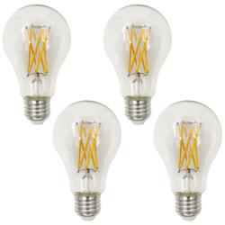 150W Equivalent Clear 15W LED Dimmable Standard A23 4-Pack