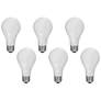 150W Equivalent Milky 15W LED Dimmable Standard A23 6-Pack