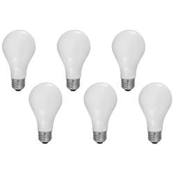 150W Equivalent Milky 15W LED Dimmable Standard A23 6-Pack
