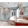 1_Ashton 6" Wide Brushed Nickel Ceiling Light in scene