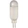15W Equivalent Frosted 2.5W LED Non-Dimmable G4 Bi-Pin Bulb