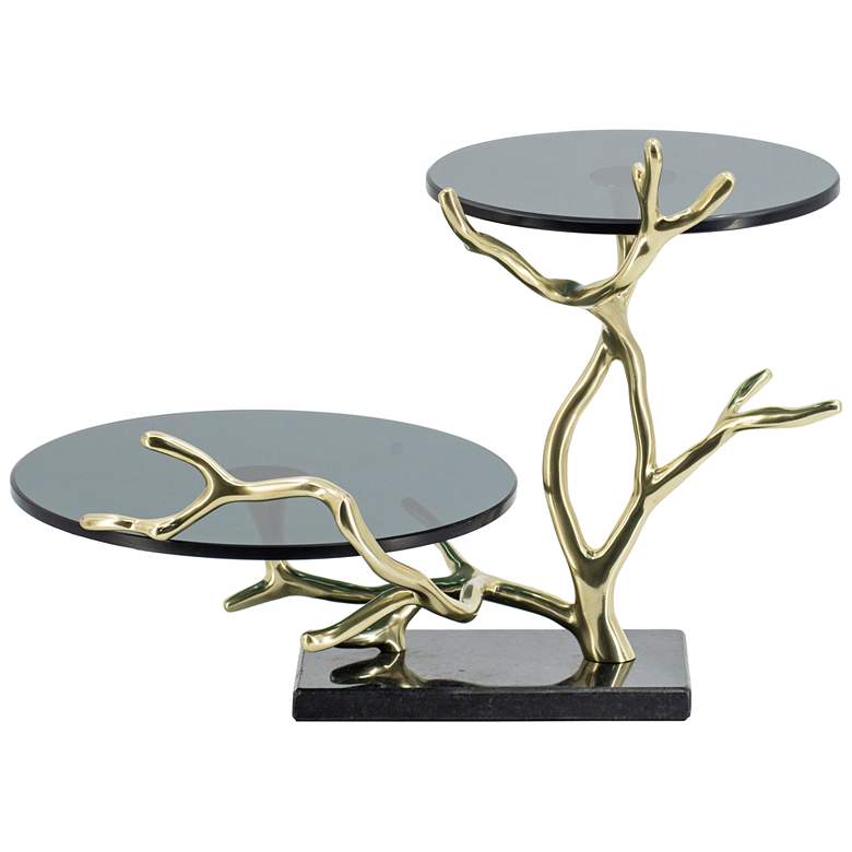 Image 1 16.9 inch 2-Tier Cake Stand