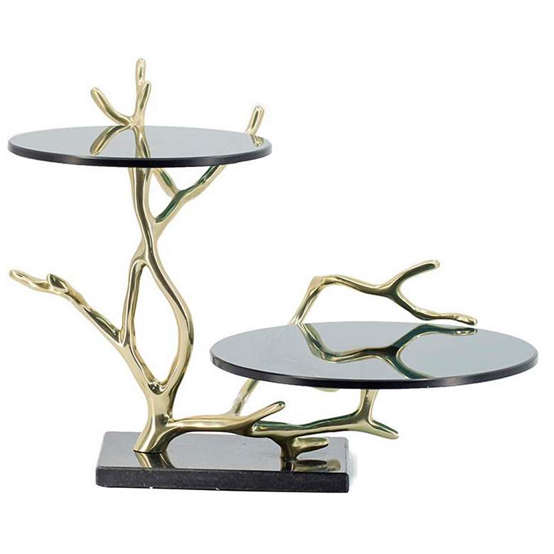 Image 4 16.9" 2-Tier Cake Stand more views