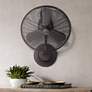 1_16" Craftmade Bellows I Bronze Damp Rated Wall Fan with Wall Control