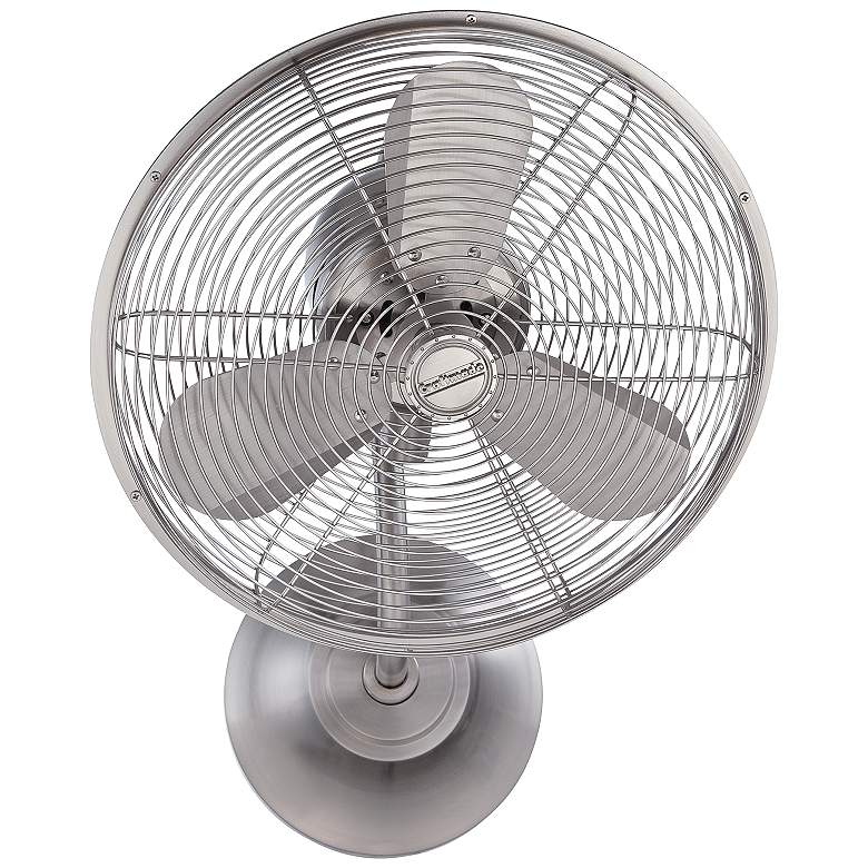 Image 2 16" Craftmade Bellows I Polished Nickel Wall Fan
