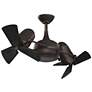 2_16" Matthews Dagny Bronze Black Double-Headed Ceiling Fan
