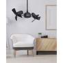 4_16" Matthews Dagny Bronze Black Double-Headed Ceiling Fan more views