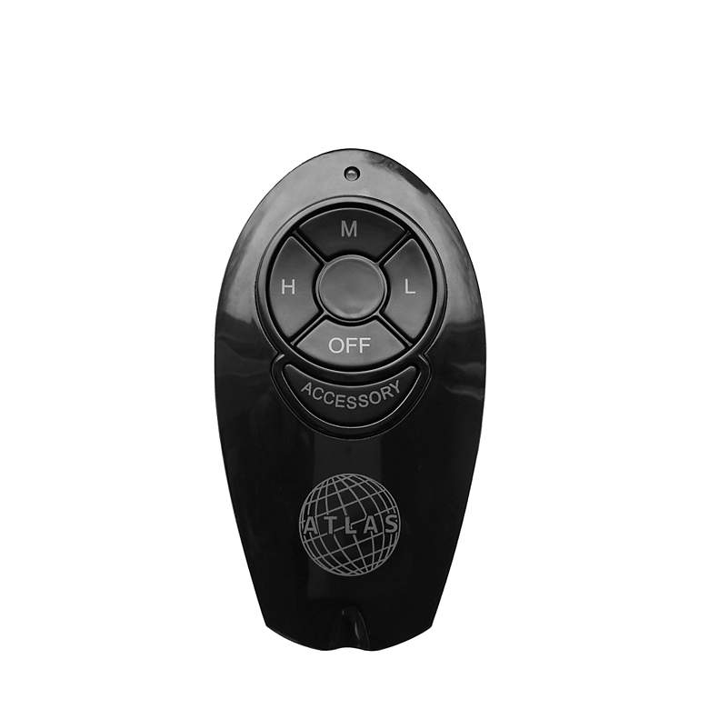 Image 3 16"W Diane Brushed Nickel Finish Oscillating Ceiling Fan Black Wood Bl more views