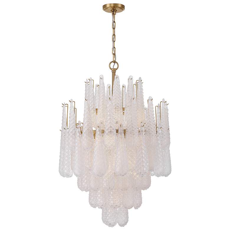 Image 1 16 Light Ollie Chandelier In Aged Brass