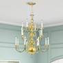 1_16 Light Polished Brass Chandelier