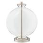 Clear Glass Fillable Carrie Table Lamp Set of 2
