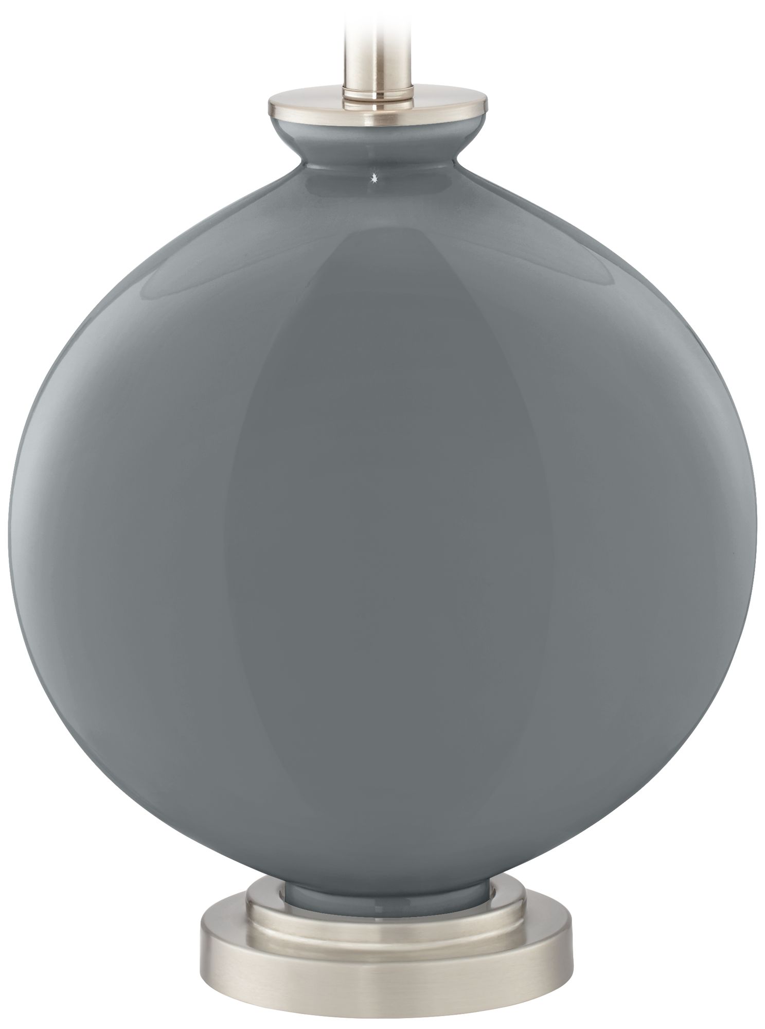 Color Plus Carrie 26 1/2" Software Gray Table Lamps Set of 2