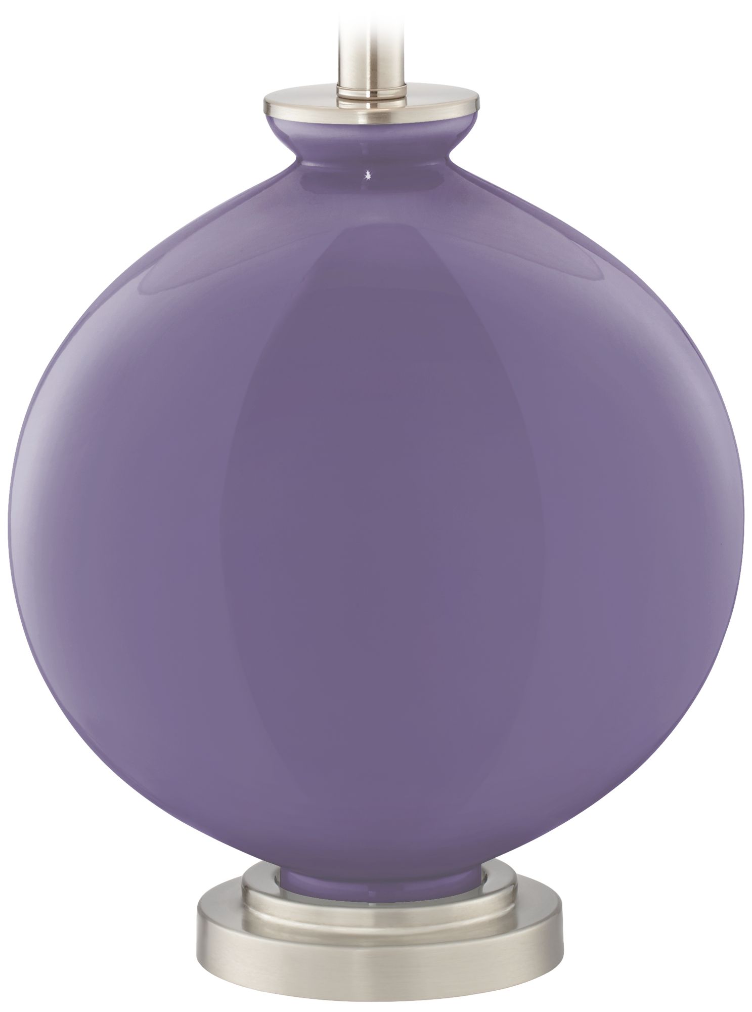 Color Plus Carrie 26 1/2" Purple Haze Table Lamps Set of 2