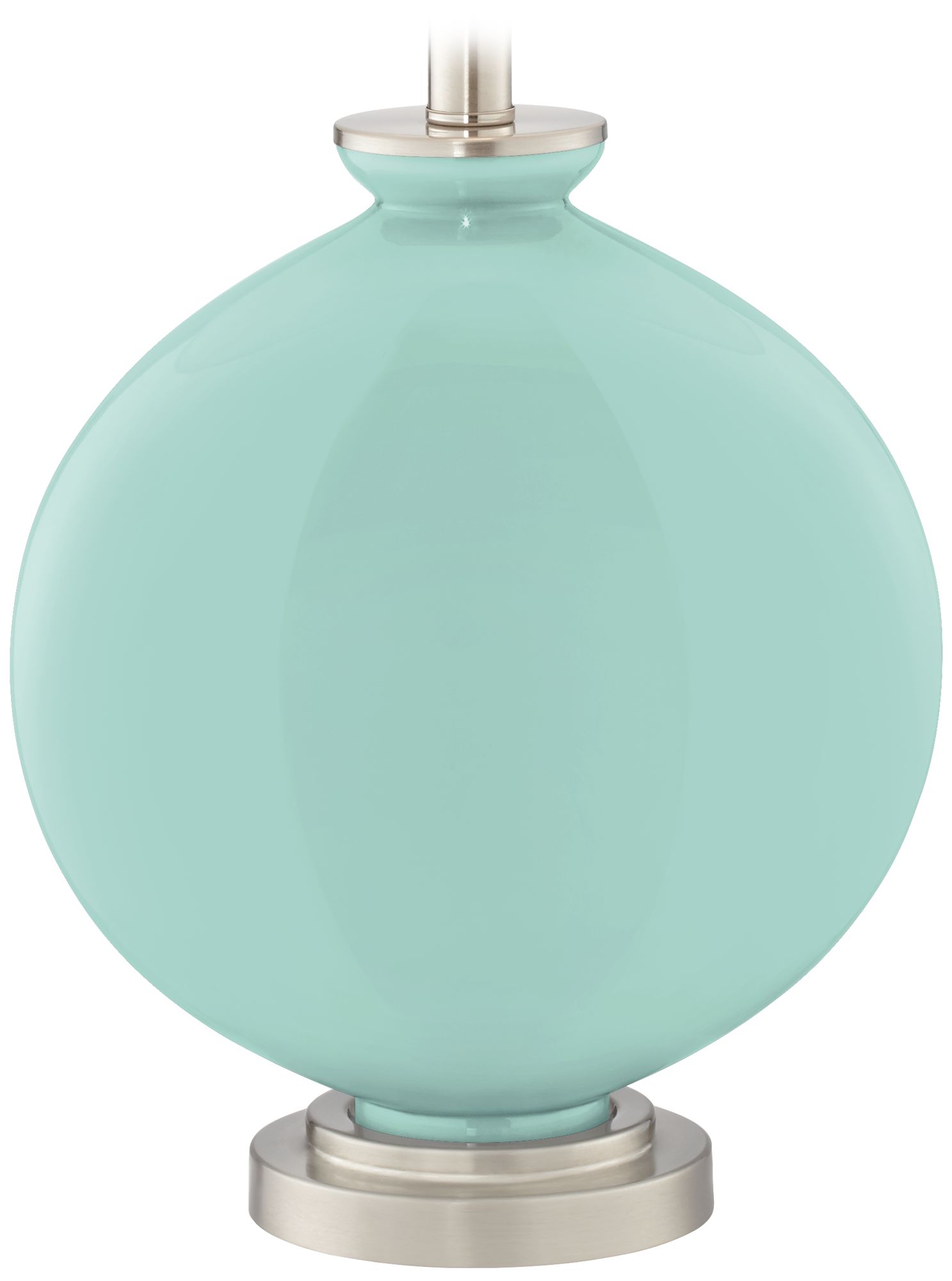 Color Plus Carrie 26 1/2" Cay Blue Table Lamp Set of 2