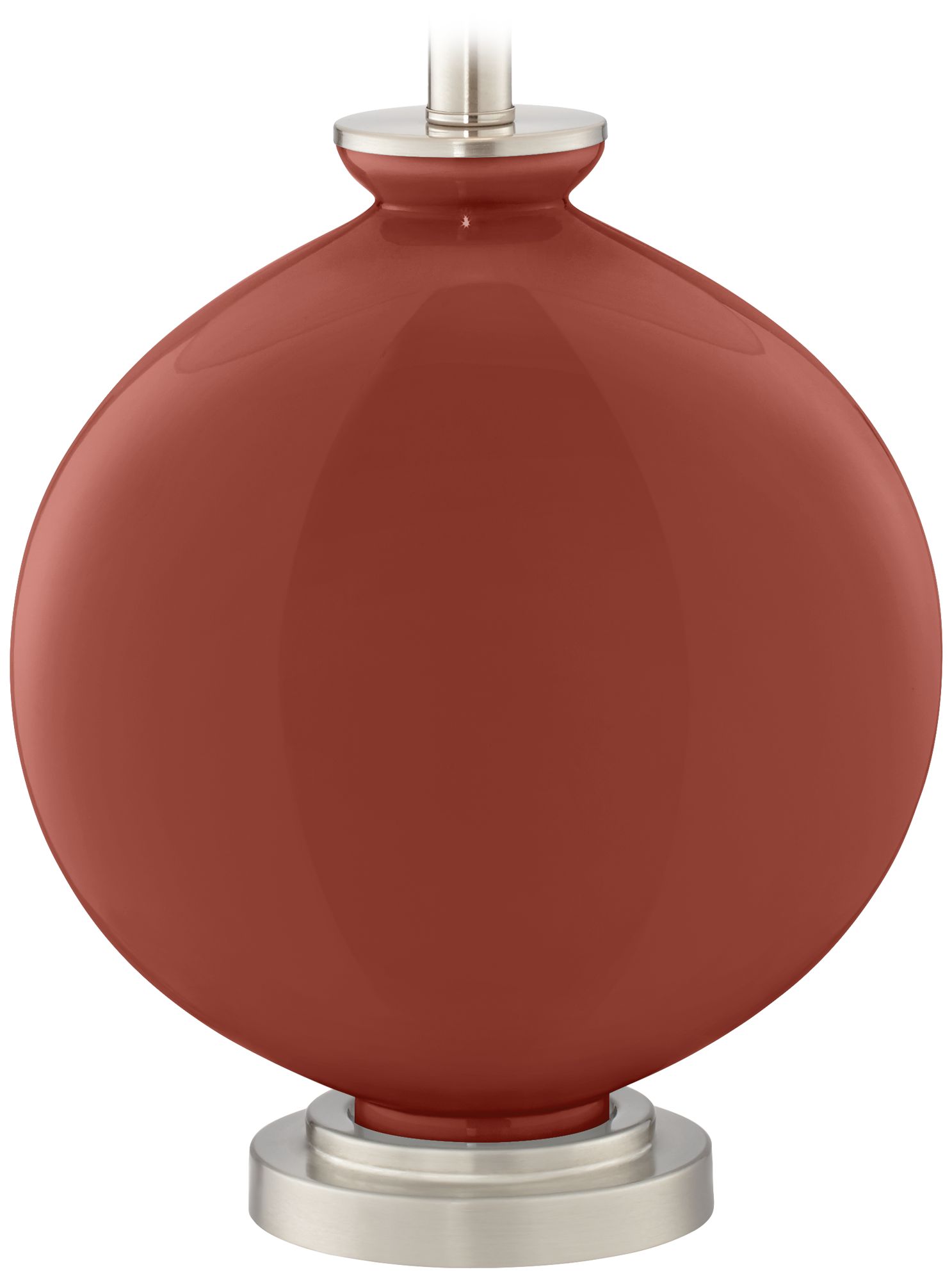 Color Plus Carrie 26 1/2" Madeira Red Table Lamps Set of 2