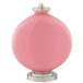 Color Plus Carrie 26 1/2&quot; Modern Haute Pink Table Lamps Set of 2