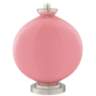 Color Plus Carrie 26 1/2&quot; Modern Haute Pink Table Lamps Set of 2