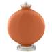 Color Plus Carrie 26 1/2&quot; Modern Robust Orange Table Lamps Set of 2